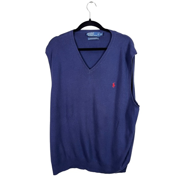 Polo by Ralph Lauren Other - Polo Ralph Lauren Sweater Vest 2000s Men's XXL Preppy Old Money